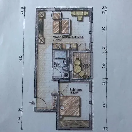 Apartment Munchner 2-zimmer-wohnung Munich